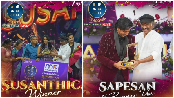 saregamapa Winner List Zee tamil