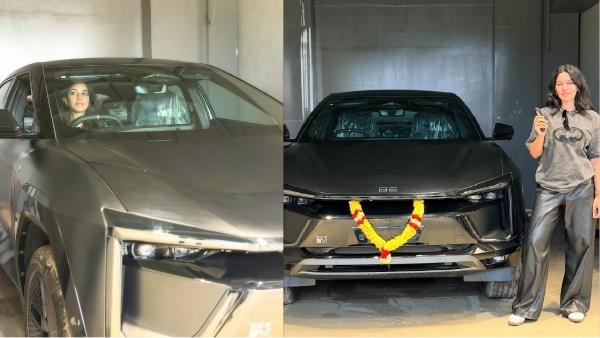 Mirnalini Ravi buys a new Batman themed Car and shares her joy