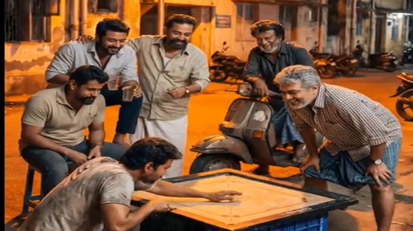 AI-Generated Videos of Kollywood top Stars in Beach Go Viral on Social Media AI-Generated Videos of Kollywood top Stars in Beach Go Viral on Social Media