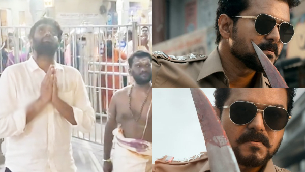 Jana Nayagan Director H Vinoth visits Palani Temple to seek blessings