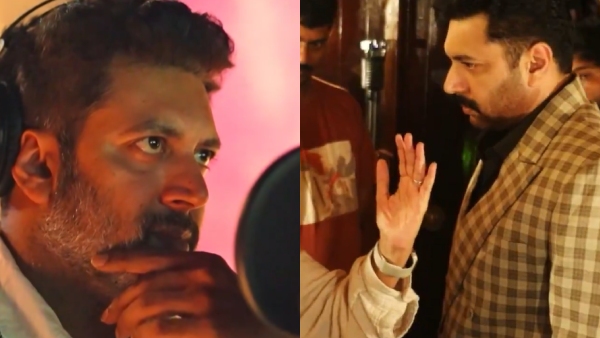 Ravi Mohan started dubbing for his upcoming movie Parasakthi