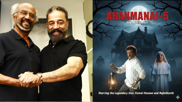 Netizens Trolls Kamal Haasan Rajinikanth Sundar C Combo May Aranmanai 5 Movie