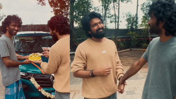 Pradeep Ranganathan Gives Car To His Friend And Co - Director Ramesh Narayanan Video