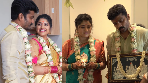 Serial Actor Sidhu And Actress Shreya Anchan New Home house warming ceremony Video Goes Trending