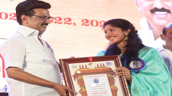 Kalaimamani Award for Sai Pallavi Actress Shares Emotional Note