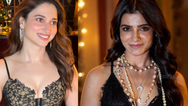 Samantha and Tamannaah attended in a shop opening function at Mumbai stuns fans