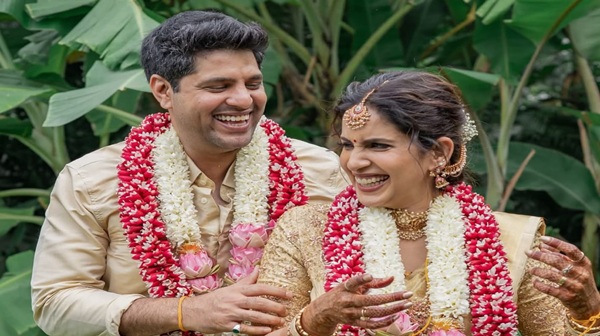 Second Marriage for Actress Samyuktha Wedding With Cricketer Anirudha Held Today Second Marriage for Actress Samyuktha Wedding With Cricketer Anirudha Held Today