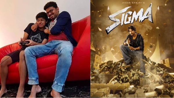 Jason Sanjay s first movie titled Sigma first look out now