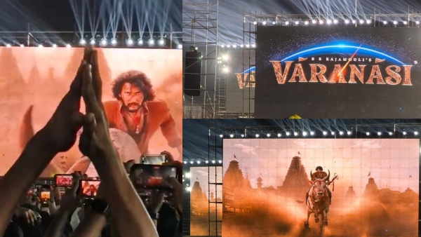 SS Rajamouli s Varanasi title and Mahaesh Babu s first look glimpse out now