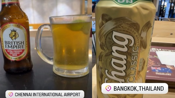 Premgi Amaren s Airport Instagram Story Goes Viral Fans React with Funny Comments Premgi Amaren s Airport Instagram Story Goes Viral Fans React with Funny Comments