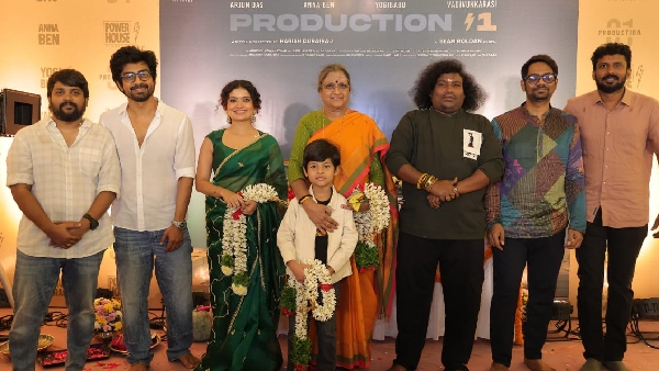 Arjun Das and Anna Ben New Tamil Movie Pooja happened today