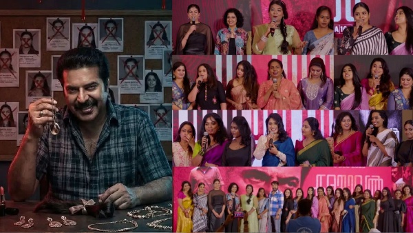 Mammooty s Dec 5th release Kalamkaval movie has 21 heroines stuns fans