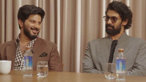 Dulquer Salmaan and Rana Daggubati Laughs After Anupama Chopra Shares embarrassed Moment During Ajithkumar Interview
