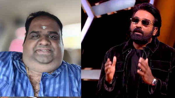Fat Man Ravindhar Slams Bigg Boss Tamil 9 Vijay Sethupathi And Contestants Fat Man Ravindhar Slams Bigg Boss Tamil 9 Vijay Sethupathi And Contestants