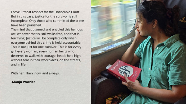 Actress Manju Warrier Opens Loudly About Actress Abuse Case Verdict Which Booms malayalam Cinema Industry