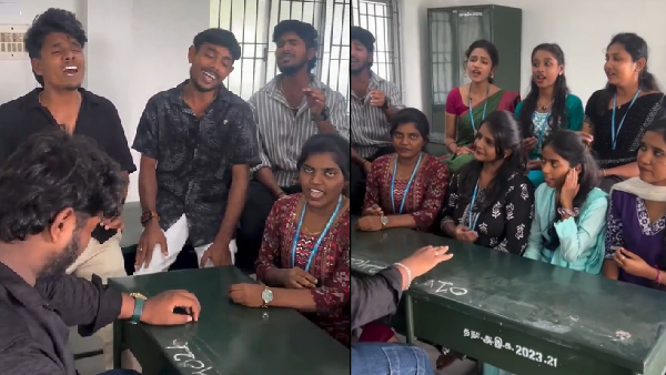 College Students Sung Vijay Mersal Movie Aalaporan Song For Tribute Thalapathy Vijay
