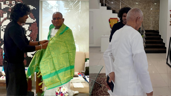 Vedan Meets Ilayaraja And He Mention New Name For Ilayaraja Goes Trending