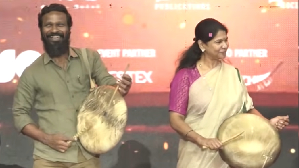 Vetri Maaran Lokesh Kanagaraj GV Prakash Kanimozhi MP attends Pa Ranjith Margazhiyil Makkalisai 2025