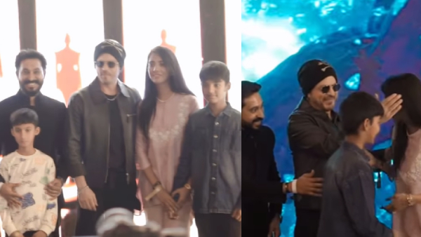 Madhampatty Rangaraj And His First Wife Family Meets Bollywood King Shahrukh Khan - Watch Madhampatty Rangaraj And His First Wife Family Meets Bollywood King Shahrukh Khan - Watch