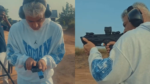 Ajith Kumar at Kongunadu Rifle Club Video Goes Trending