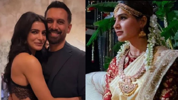 Samantha done second marriage with The Family Man director Raj Nidimoru at Isha Foundation Samantha done second marriage with The Family Man director Raj Nidimoru at Isha Foundation