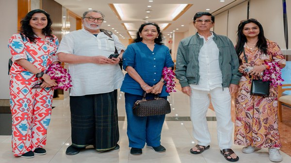 Jana Nayagan Audio Launch in Malaysia Vijay s Parents S A Chandrasekhar and Shoba Receive Grand Welcome