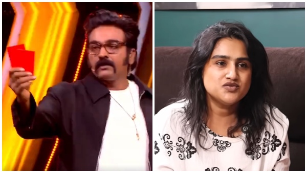 Vanitha Vijaykumar talks about Vj Parvathy and Kamruddin red card issue