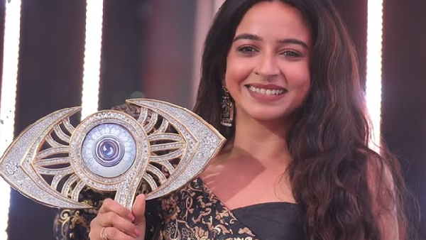 Bigg Boss Tamil 9 Title Winner DIvya Ganesh surpise video and temple reunion goes viral Bigg Boss Tamil 9 Title Winner DIvya Ganesh surpise video and temple reunion goes viral