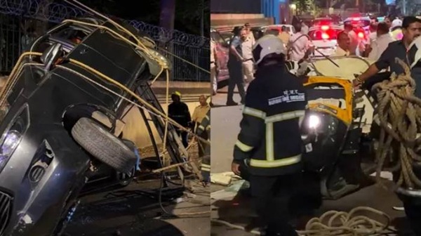 Akshay Kumar s Security Car Meets With Accident in Mumbai Actor Safe