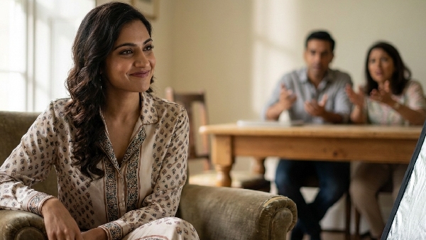 Comedy Director simulating Popular Actress ego with competitior movie update