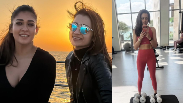 After Nayanthara Trisha also meets another Simbu heroine and her workout still also goes viral