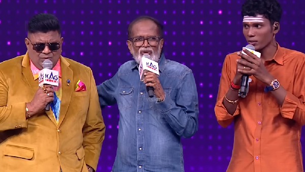 Super Singer Season 11 Gangai Amaran Sung On The Spot Song For To Wish Saran Which Is Too Good - Video Super Singer Season 11 Gangai Amaran Sung On The Spot Song For To Wish Saran Which Is Too Good - Video