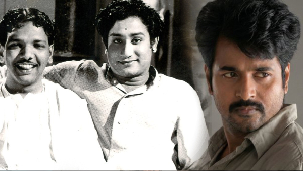 Sivakarthikeyan Parasakthi Movie Has Kalaignar Karunanidhi Scene With CN Annadurai - Netizens Post