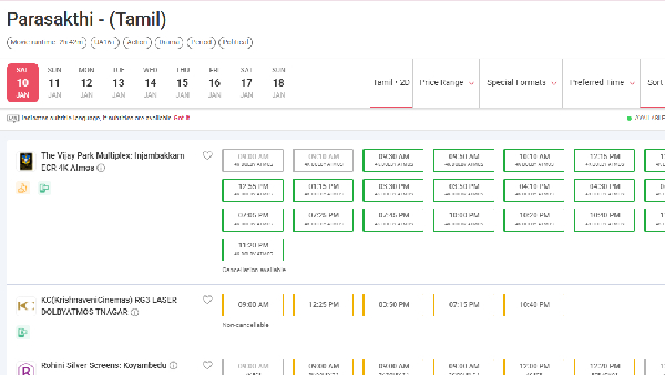 Sivakarthikeyan Parasakthi Booking Goes High After Censor Issue Clearance It Will Sivakarthikeyan Mass Opening