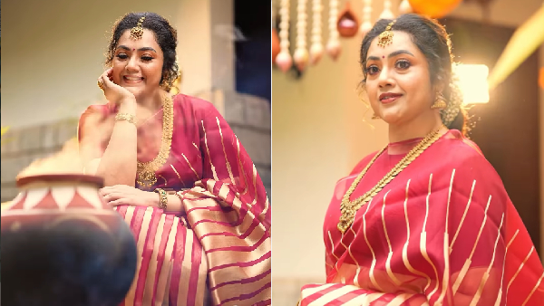 Gorgeous Actress Meena Pongal 2026 Celebration Video Which Attracts Fans