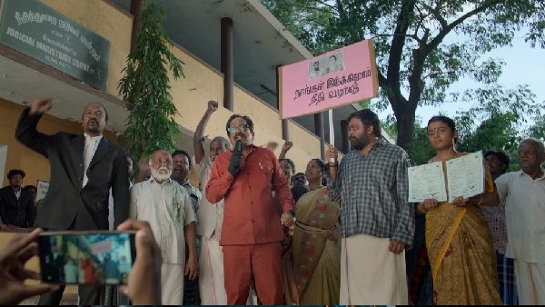 Sasikumar Chaithra J Achar Raju Murugan My Lord Movie Trailer Receives Good Response From Fans