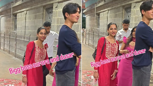 Bigg Boss Tamil 9 Aurora And Tusar Went Temple With Aadhirai Video Goes Trending