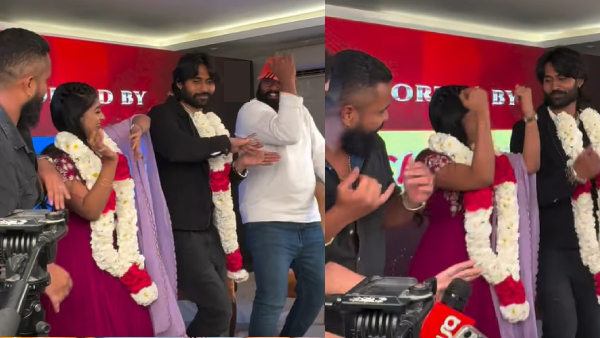 Bigg Boss VJ Parvathy Kamruddin Dance Together With Wedding Style Costume