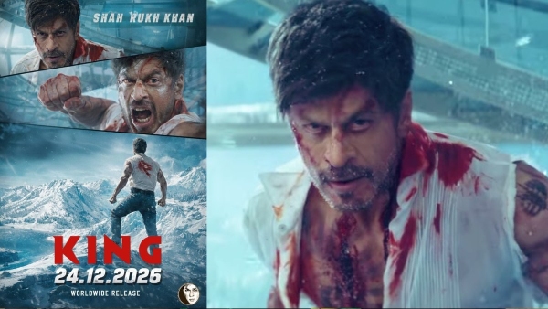 Shah Rukh Khan s King Movie Release date announced with a fiery glimpse