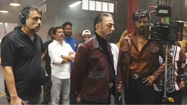 Rajiv Menon Cinematography gives topnotch experience for Kamal Haasan and Rajinikanth intro promo video