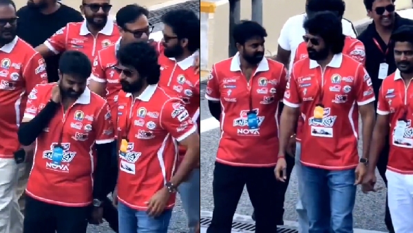 The Ultimate Fanboy Moment Sivakarthikeyan Visits Ajith Kumar at Dubai Racing Track