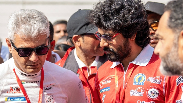 Sivakarthikeyan Shares Exclusive Photos With Ajithkumar At Dubai Racing Track - Pure Fan Boy Moments