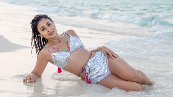 Shriya Saran Sets the Internet Ablaze Stunning Beachside Clicks in Swimwear
