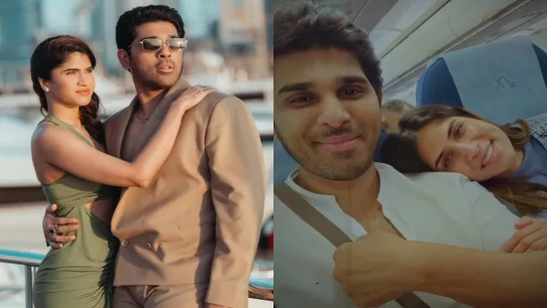 Allu Arjun Brother allu sirish invites chiranjeevi first for his wedding with nayanika family bond goes viral