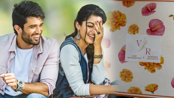 Rashmika Mandanna Weds Vijay Deverakonda on Feb 26th Reception on March 6th at Hyderabad Invitation Goes Trend
