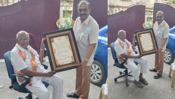 60 Years of Friendship Director S P Muthuraman Dedicates His Kalaignar Award to Mentor V C Guhanathan 60 Years of Friendship Director S P Muthuraman Dedicates His Kalaignar Award to Mentor V C Guhanathan