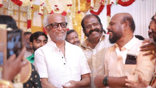 Superstar Rajinikanth Graces Actor Meesai Rajendran s Daughter Namitha Wedding