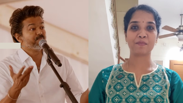 Zee Tamil Veera Serial Actress Lakshmi Reacts to Vijay s Emotional Speech at Vellore Meeting