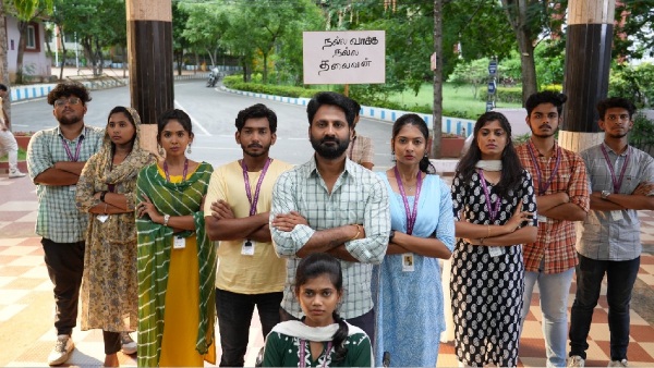 Red Label Review in Tamil  Lenin s crime thriller and college drama works well