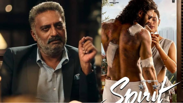 Prakash Raj shuts Fake News of he is exit from Sandeep Reddy Vanga s Spirit movie